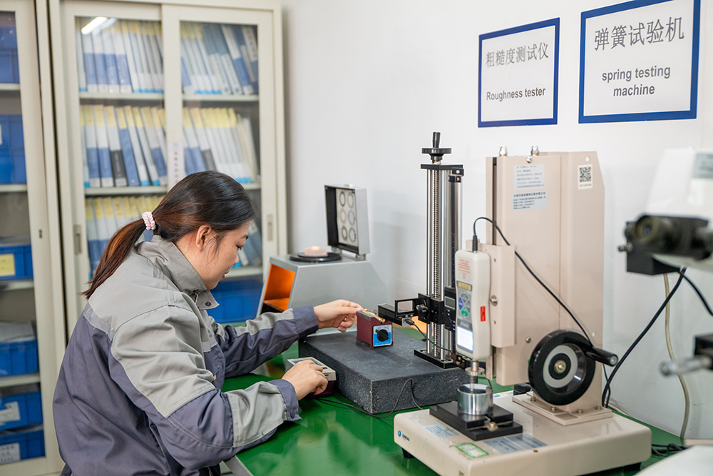 Quality laboratory testing equipment in use
